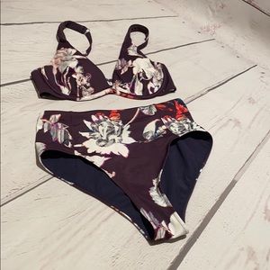 Athleta Swimsuit-Two Piece- High Waisted